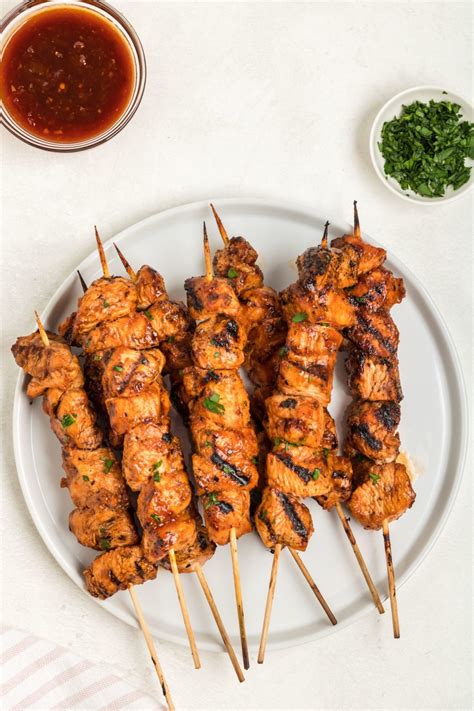 Grilled Sticky Chicken on a Stick | It Is a Keeper