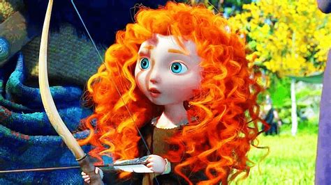 Baby Merida Learns Archery Scene | BRAVE (2012) Movie CLIP HD - YouTube