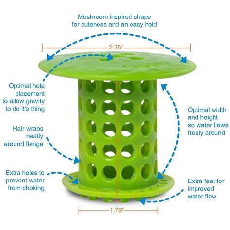 TubShroom - Revolutionary Bathtub Hair Catcher - Unicun