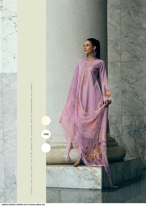 SADHANA FASHION RAMBHIA VOL 2 viscose salwar suit