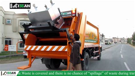 GARBAGE COMPACTOR TRUCK - YouTube