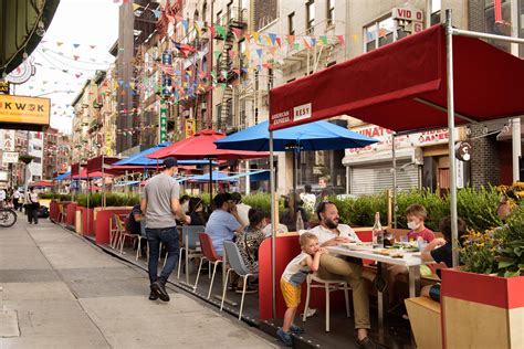 87 streets in NYC are now car-free outdoor dining destinations | 6sqft