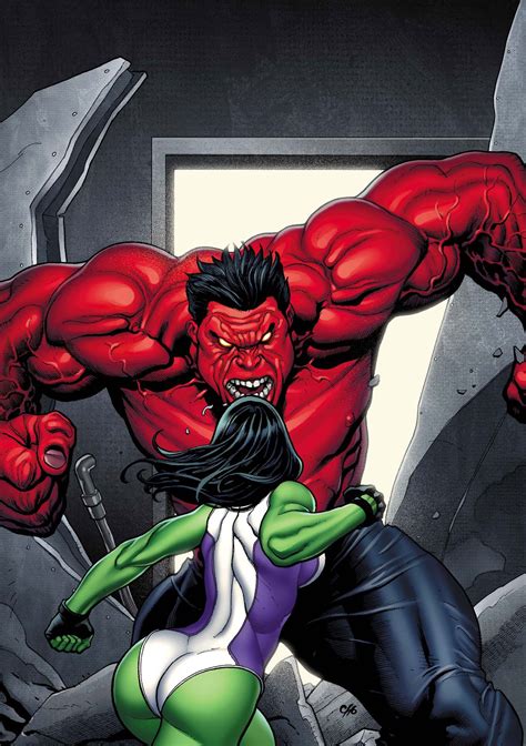 Red Hulk vs She Hulk | DReager1's Blog