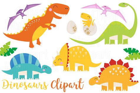 Dinosaur Clipart Dino PNG Baby Dino Clip Art T Rex | atelier-yuwa.ciao.jp