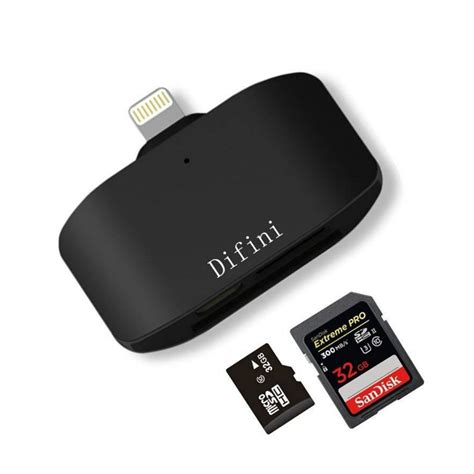 Extend Memory up to 512GB with this iPhone SD Card Reader. - Viral Gads