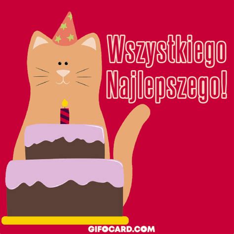 Wszystkiego Najlepszego gif - Polish Birthday gifs | page 2