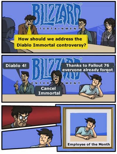 Meanwhile at Blizzard : r/memes