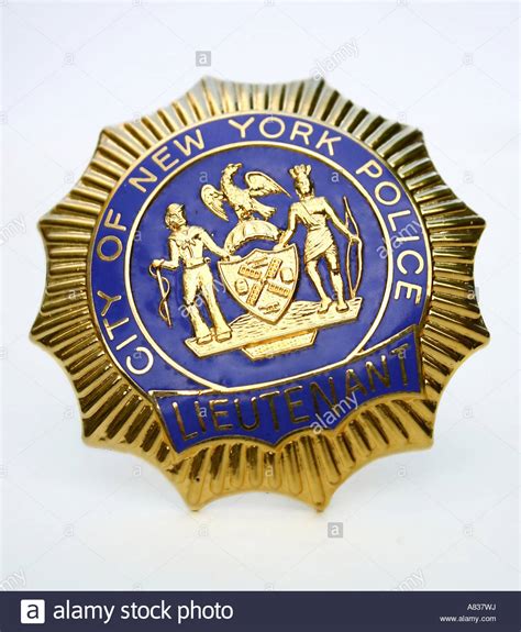 NYPD police badge Stock Photo, Royalty Free Image: 11972765 - Alamy