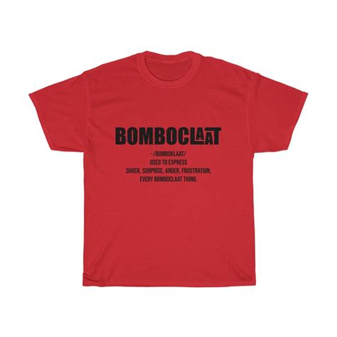 Bomboclaat T-shirt Jamaican Slang Bomboclaat Unisex Heavy - Etsy