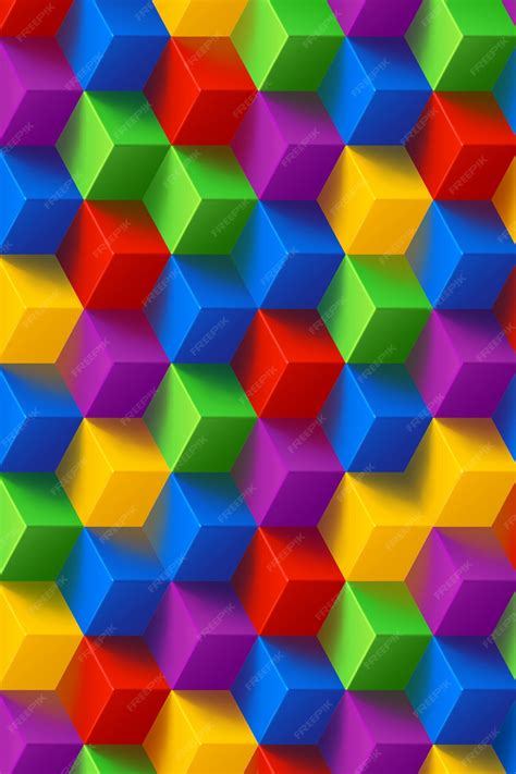 Premium Vector | Cube background