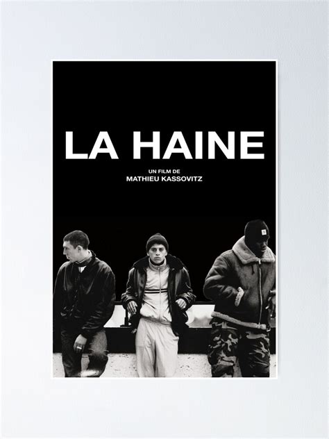 "La Haine Poster Film Movie " Poster for Sale by bluebird-king | Redbubble