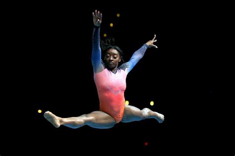 Simone Biles says she's 'still scared to do gymnastics' : NPR