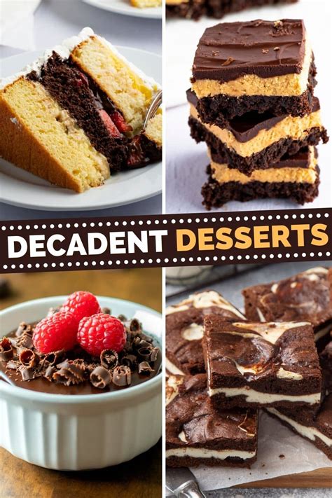 27 Easy Decadent Desserts - Insanely Good