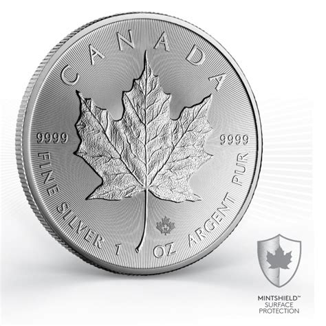 1 oz Canadian Silver Maple Leaf Coin (2018) - Buy Online at GoldSilver®