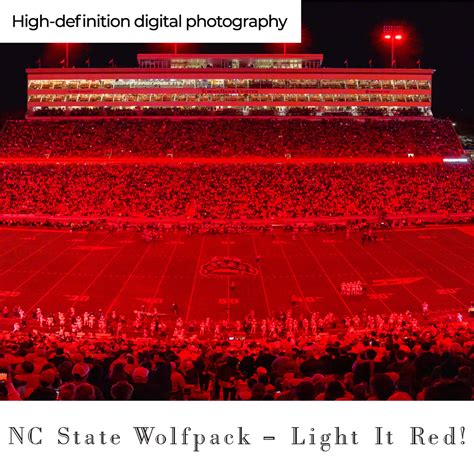 NC State Wolfpack Football Panoramic Picture - Carter-Finley Stadium ...