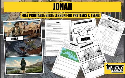 Jonah - Bible lesson for teens - Trueway Kids