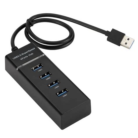 Aliexpress.com : Buy 4 Ports USB 3.0 HUB Hi Speed 4 Port Multi HUB Extension Adapter Portable ...