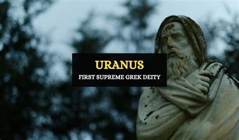 Uranus – The Story of The Primordial Greek God of the Sky - Symbol Sage