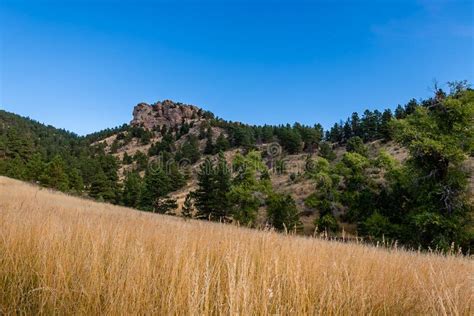 The Trails Around Horsetooth Reservoir Stock Photo - Image of front ...