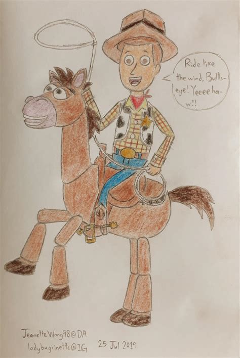 Woody and Bullseye by JeanetteWong98 on DeviantArt