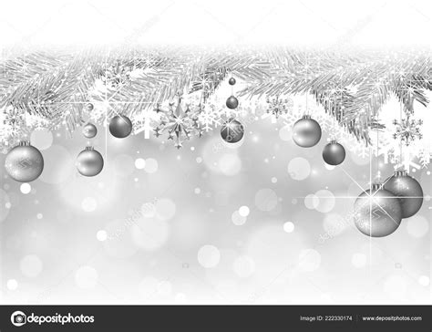 Silver Christmas Wallpaper