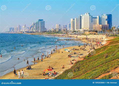 A High View on Jaffa on Jaffa and Tel Aviv Beach Editorial Photo ...