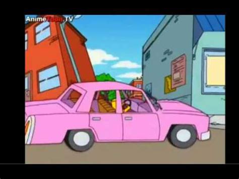 Simpsons intro with bart in a car. - YouTube