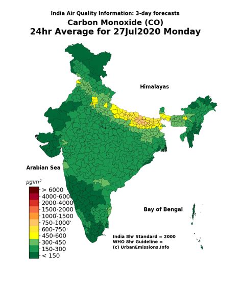 Air Quality Index India Map – Get Map Update