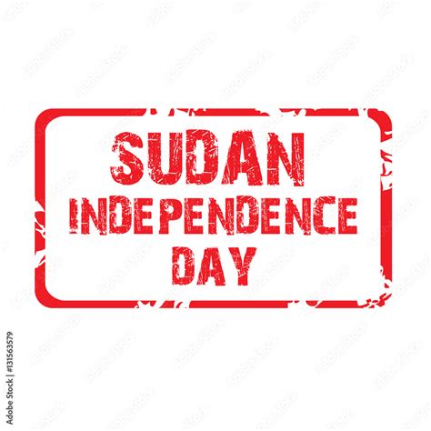 sudan independence day. Stock Illustration | Adobe Stock