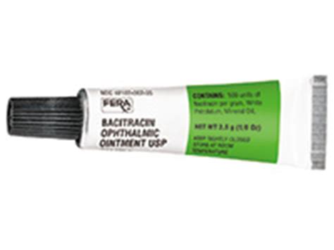 Bacitracin Ophthalmic Ointment available - MPR