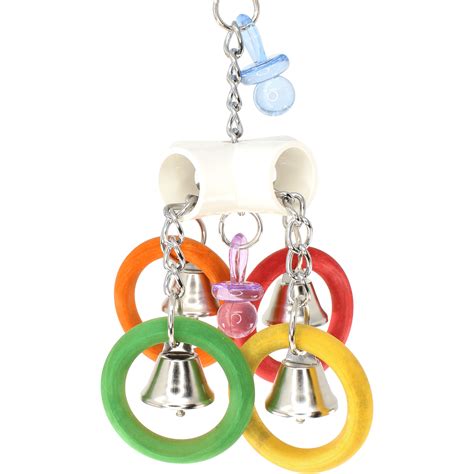 Bonka Bird Toys 1882 Olympic Bells Bird Toy. - Walmart.com - Walmart.com