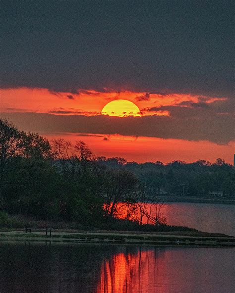 Red Sky in Morning Photograph by Claire Gruneberg - Fine Art America