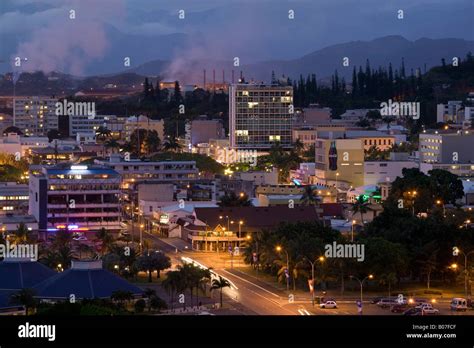 New Caledonia, Grande Terre Island, Noumea, Town view Stock Photo - Alamy