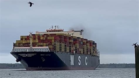 Cargo ship is the largest ever to dock at the Port of Portland | kgw.com