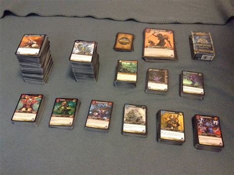 My Old WoW Trading Card Game Collection : classicwow