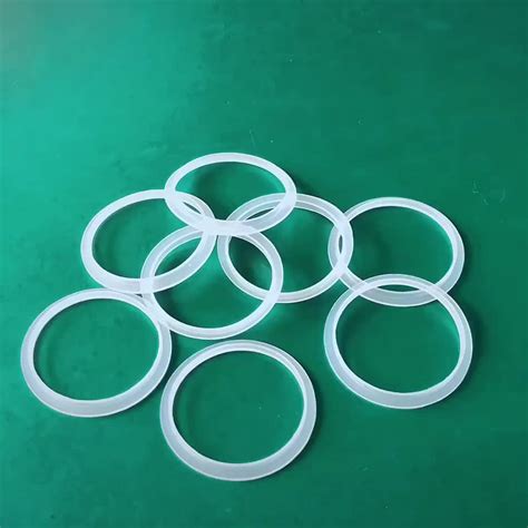 Food Grade 100%virgin Silicone Material Clear Silicone Gasket - Buy White Silicone Gasket,Round ...