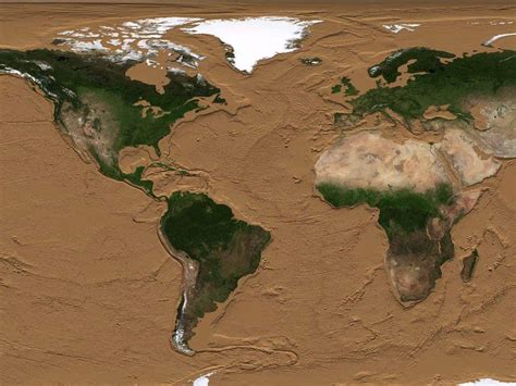 What The Earth Looks Like Without Water - The Earth Images Revimage.Org