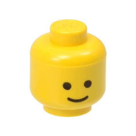 LEGO Minifig Head with Standard Grin (Solid Stud) (9336 / 55368 ...