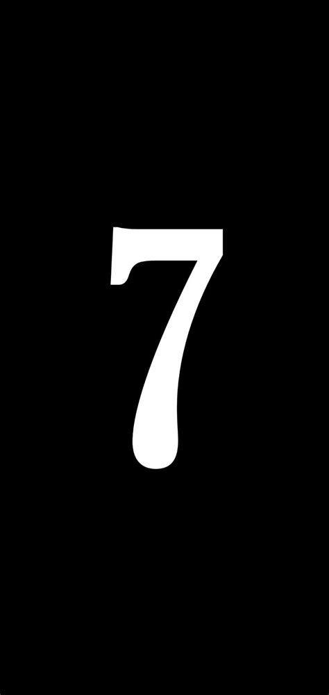 Number 7, seven, HD phone wallpaper | Peakpx