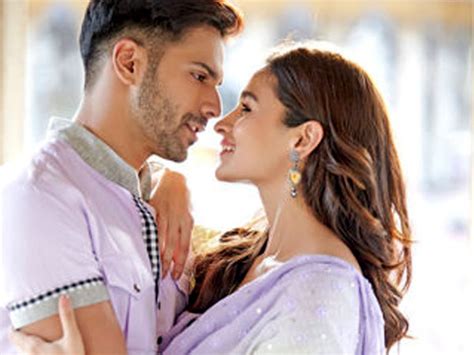 Varun Dhawan And Alia Bhatt Hot And Romantic Couple Photos