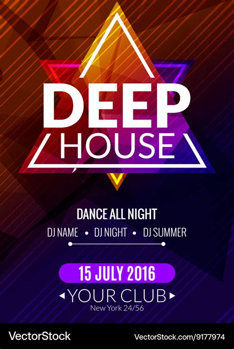 The Deep House Poster - Pin On Flaery - Richard Comineve