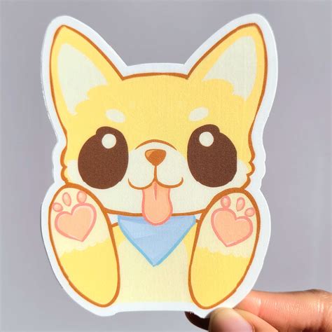 Shiba Inu Vinyl Sticker - Calisea.co