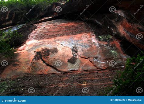 Guangdong Mount Danxia National Geopark Stock Photo - Image of shapes, danxia: 131083720