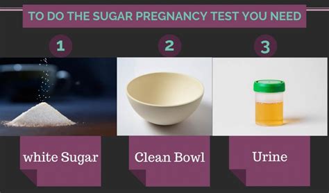 Home pregnancy test with sugar – Babies Carrier