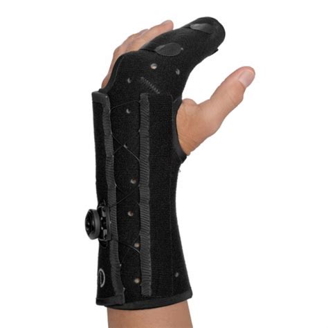 Exos Radial Gutter Fracture Wrist Brace with Fingers Supports