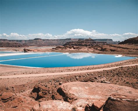 How to See the Moab Potash Ponds: The Blue Pools in Moab - Live Love ...