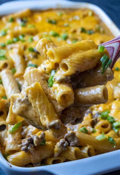 Cheesy Beef Taco Pasta Bake | A Wicked Whisk