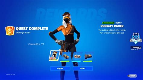 FREE Runway Racer Skin Bundle in Fortnite Chapter 4 Season 4 ...