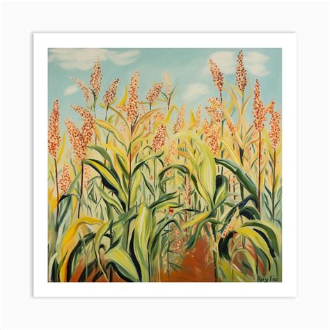 Corn Field Art Print by Yanfrommars - Fy