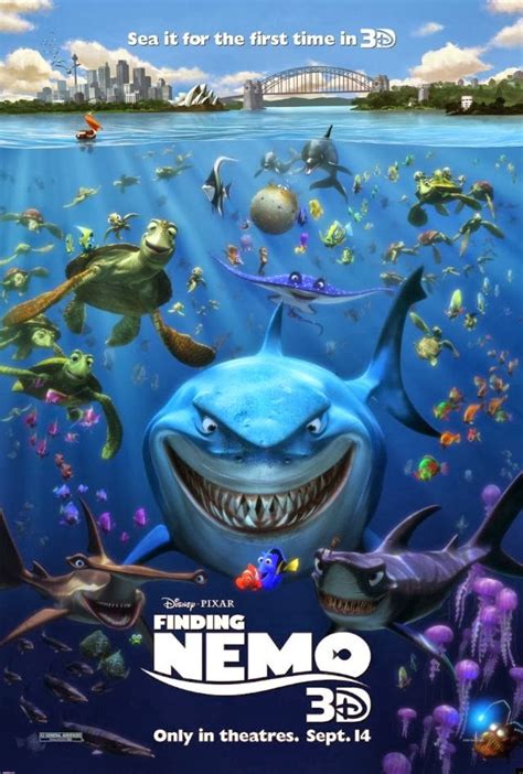 Free Movies Torrents: Finding Nemo (2003) BRRip 1080p x264 [Dual Audio][English 5.1 + Hindi 5.1]